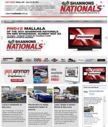 Shannons Nationals new website, with full motorsports news.