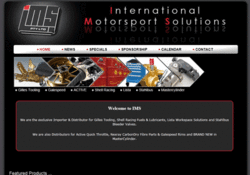 A new website for IMS Racing, the exclusive Australian distributor for Gilles Tooling, Shell Racing Fuels, Lista Cabinets and Stahlbus.