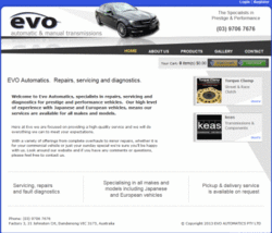 EVO Automatics has launched their new website, specialising in servicing, repairs and diagnostics for prestige and performance cars.