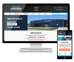 We have launched a new mobile friendly e-commerce website for North Vic Engines!
