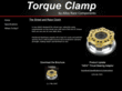 A new website for the Torque Clamp product by Alloy Race Components.